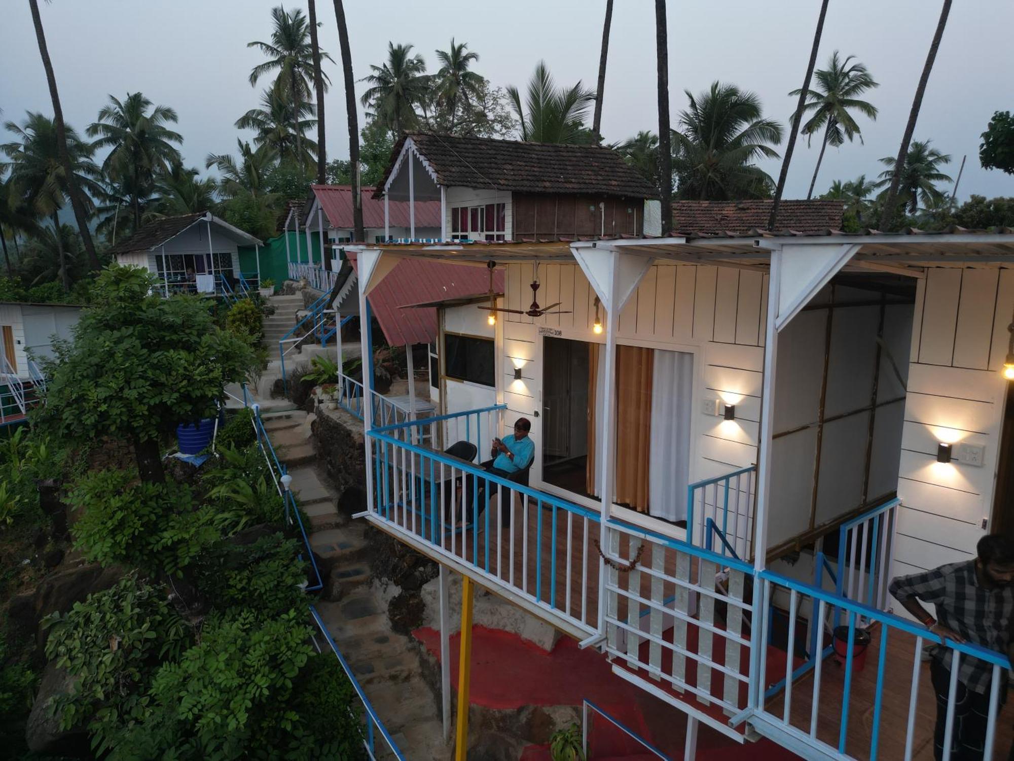 Hilltop Seaview Palolem Goa Hotel Exterior foto