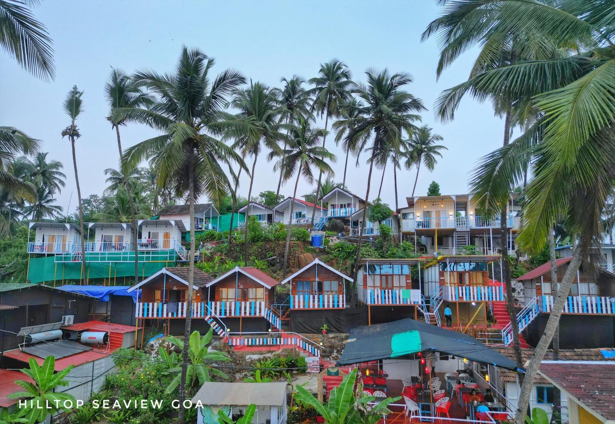 Hilltop Seaview Palolem Goa Hotel Exterior foto