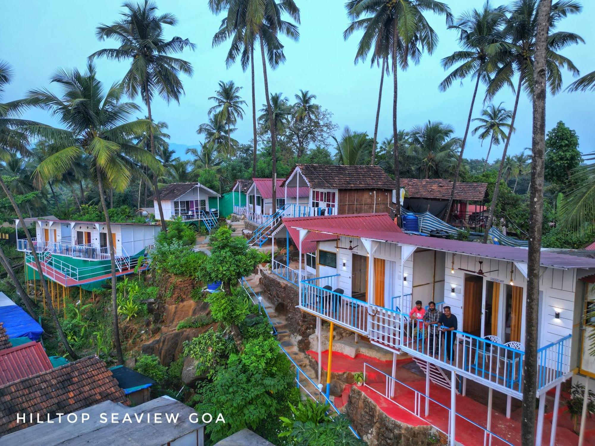 Hilltop Seaview Palolem Goa Hotel Exterior foto