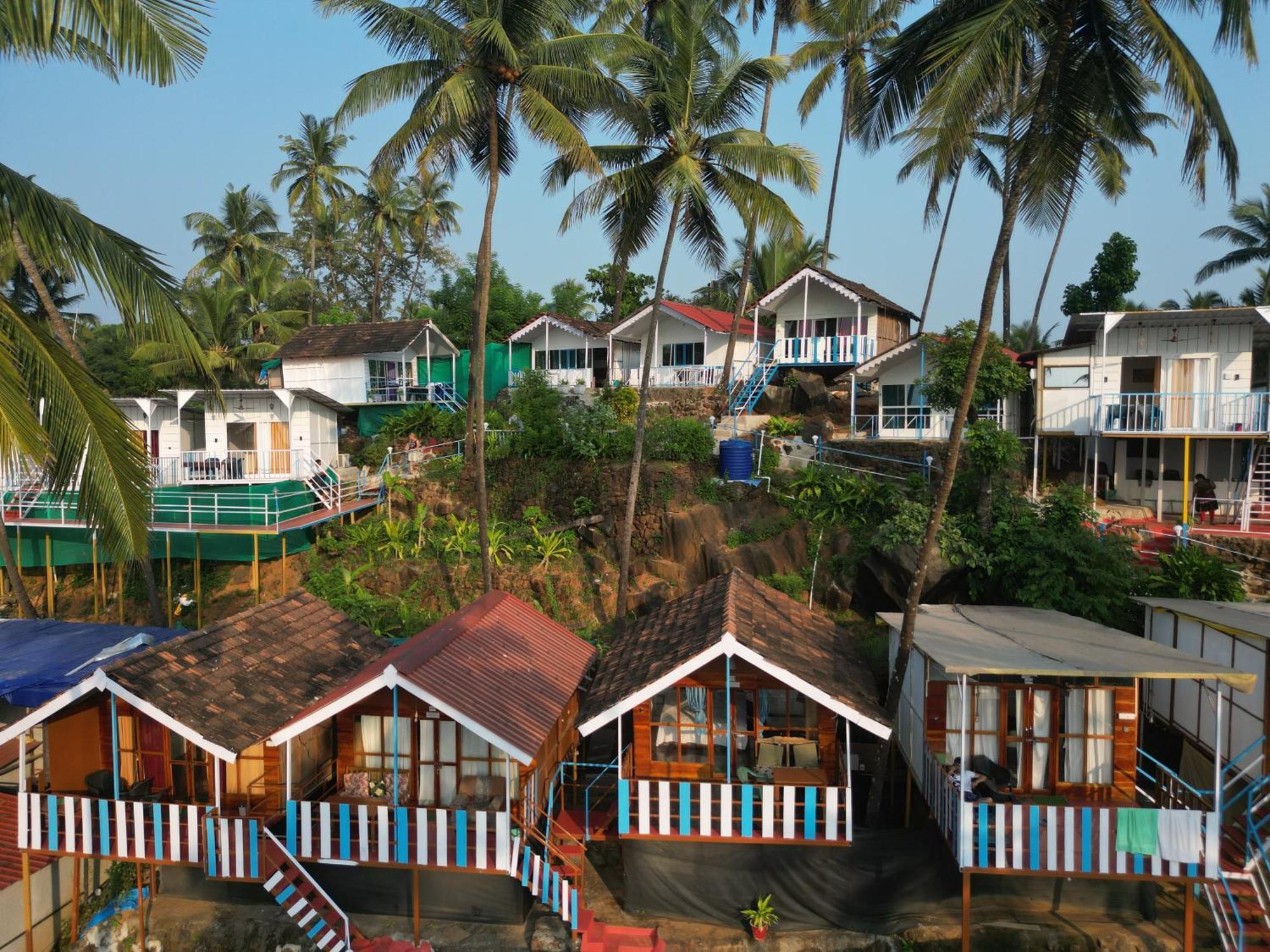 Hilltop Seaview Palolem Goa Hotel Exterior foto