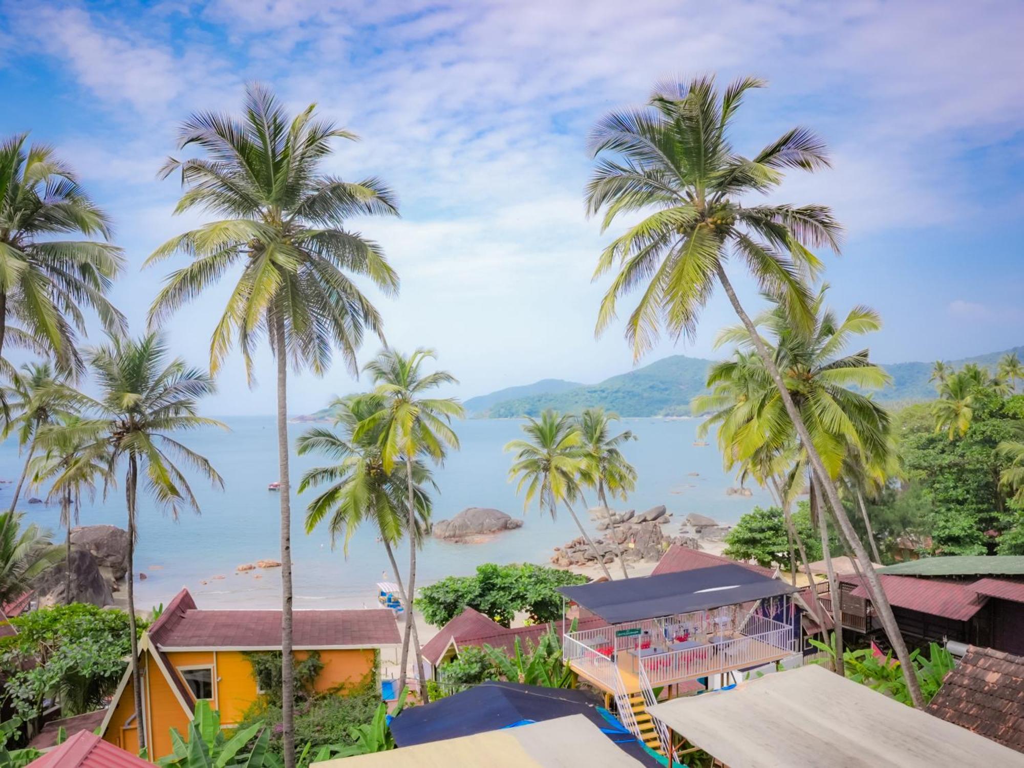 Hilltop Seaview Palolem Goa Hotel Exterior foto